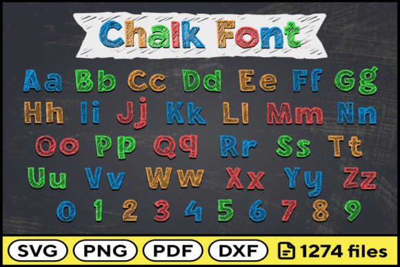 Chalk Font Graphics for Crafts: A Brand Review