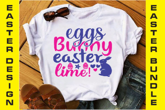 Egg Bunny Easter Lime: Graphics & Print Templates