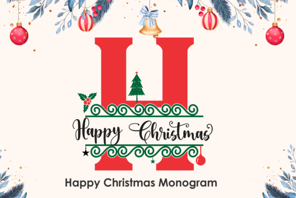 Happy Christmas Monogram: Festive Fonts & Freebies Review