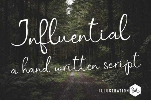Influential: A Quirky Script Amp Font for Bold Branding