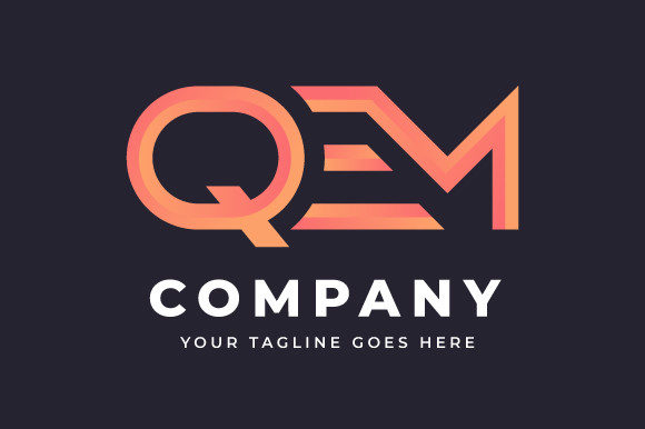 Letter QEM Logo Template: Graphics & Logos Review