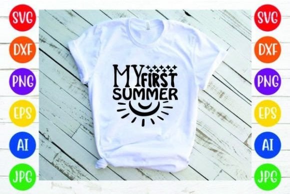 My First Summer Design: Graphics & Print Templates