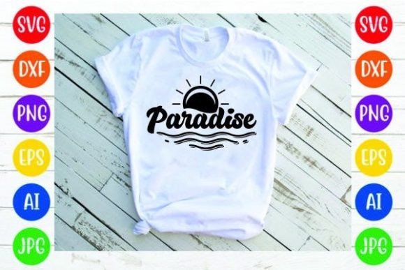 Paradise Design: Summer Graphics & Print Templates