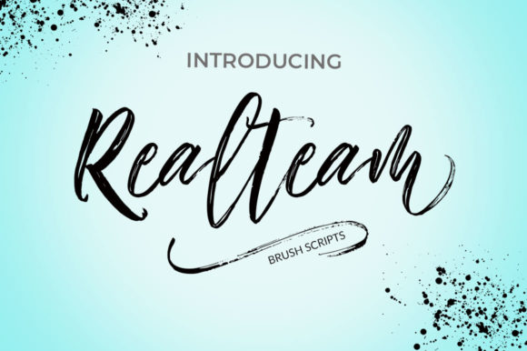 Realteam Fonts: A Script Amp Gem for Editorial Design