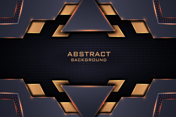 Review: Dark Abstract Background with Overlap for Embroidery
