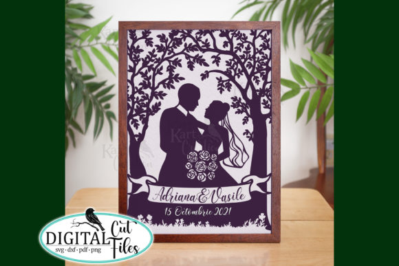 Review: Personalization Wedding Couple Frame SVG
