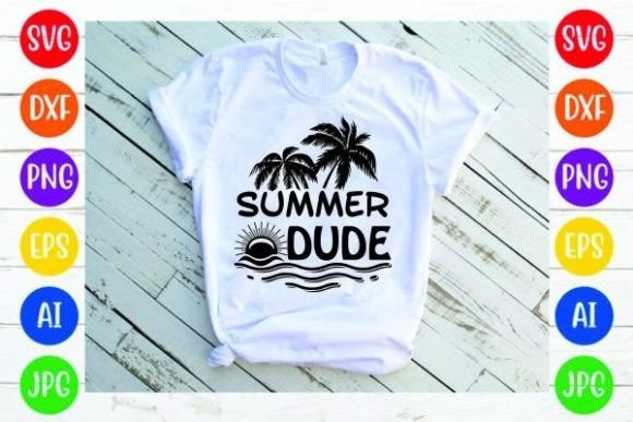 Summer Dude Design: Graphics for Print Templates