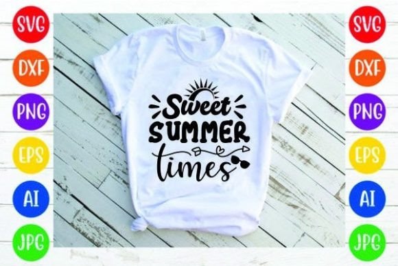 Sweet Summer Times Design: Graphics & Print Templates
