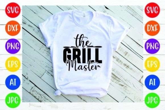 The Grill Master Design: Graphics & Print Templates